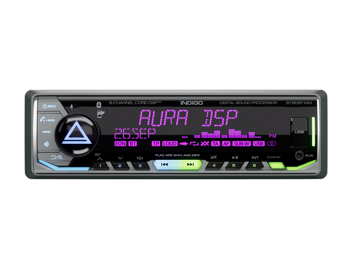 Автомагнитола AurA INDIGO-878DSP MkII