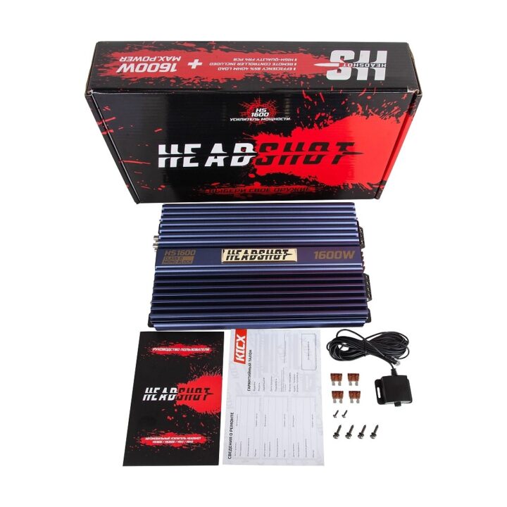 Усилитель KICX HeadShot 1600