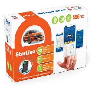 Сигнализация StarLine S96 v2 BT 2CAN-4LIN 2SIM GSM
