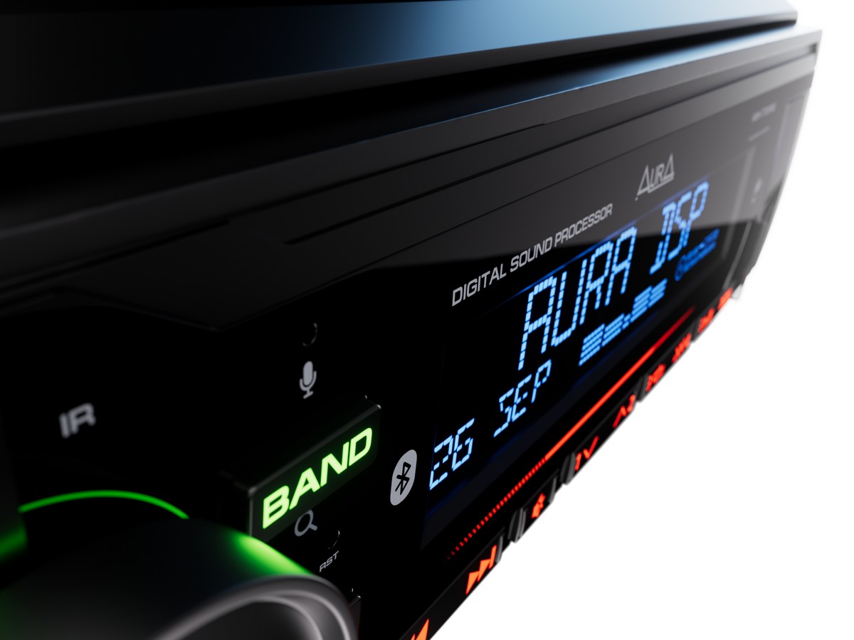 Магнитола AurA AMH-77DSP BLACK EDITION (2023)