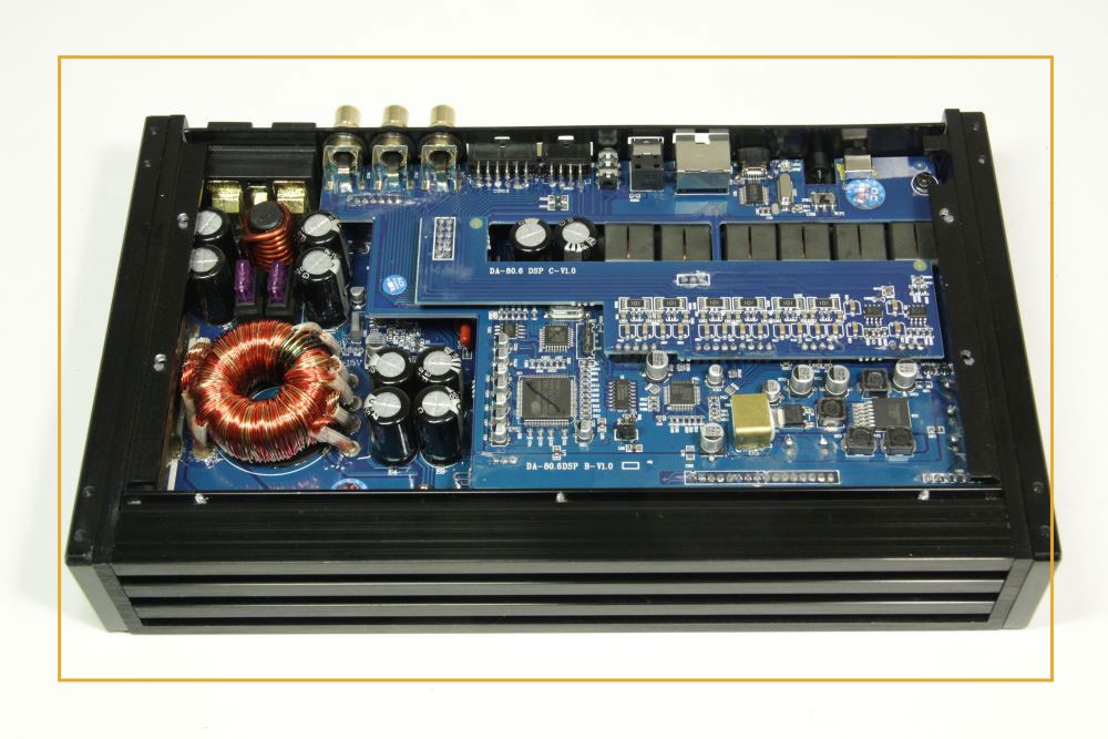 Процессорный 6-канальный усилитель AMP DA-80.6DSP Panacea