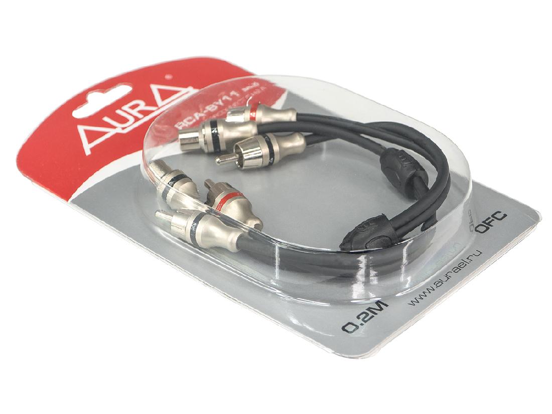 Межблочный кабель AurA RCA- BY11 MKII